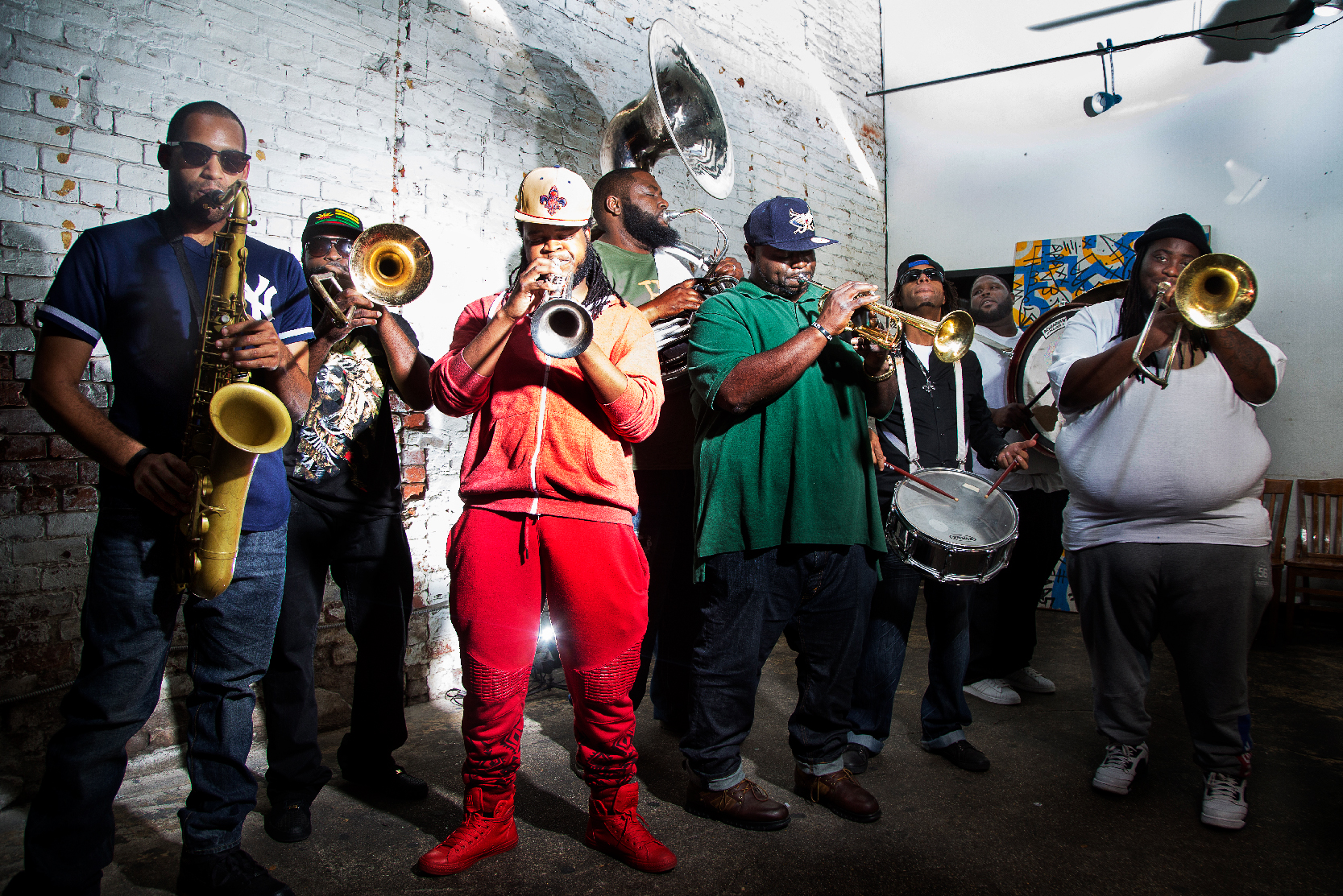 Hot 8 Brass Band at Gorilla, Manchester - Band on the Wall