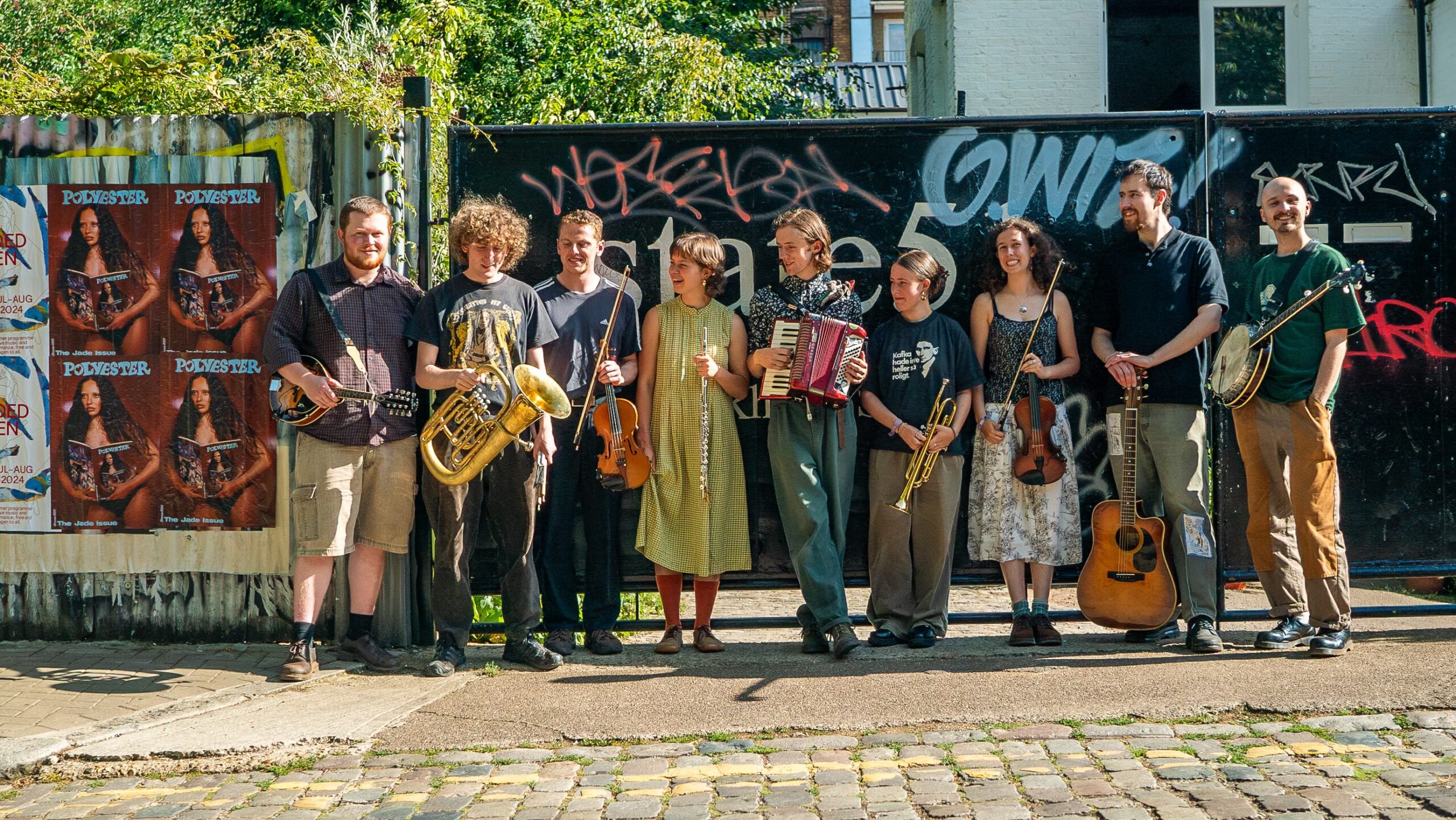 Brown Wimpenny Band on the Wall